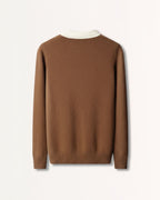 Cashmere & Wool Polo Long Sleeve Zipper