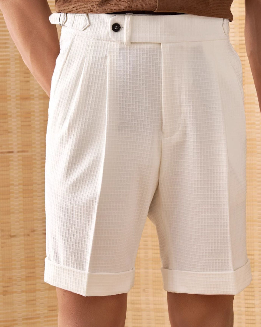 Bermuda Shorts Double Pleat