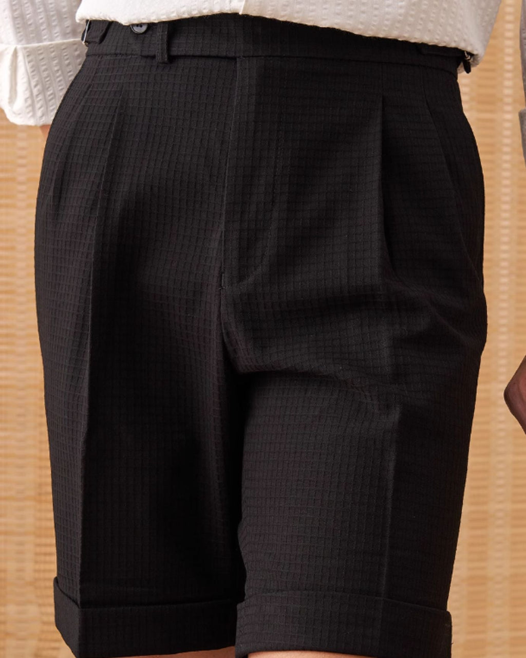 Bermuda Shorts Double Pleat