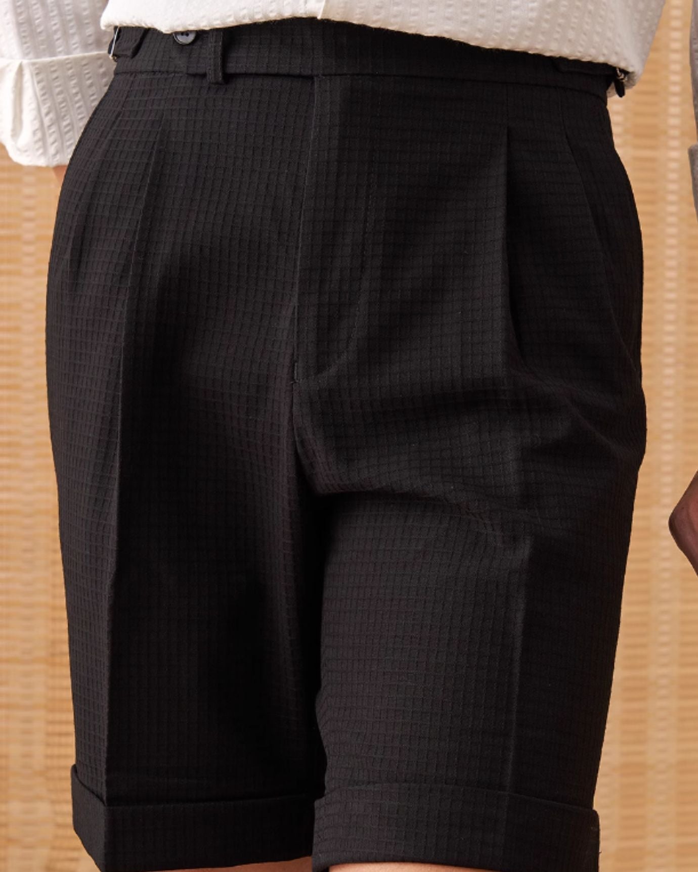 Bermuda Shorts Double Pleat