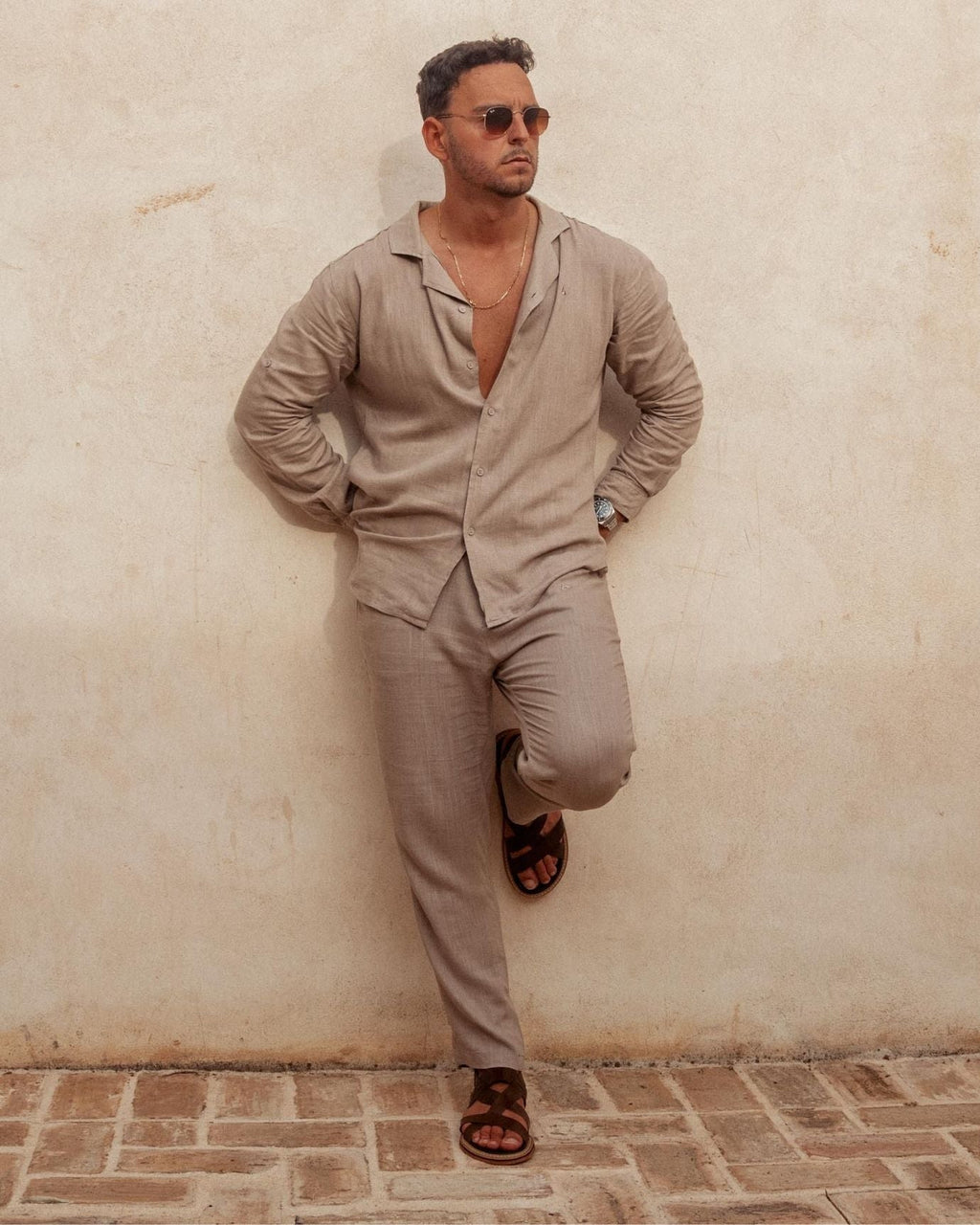 Old Money Dolce Vita Trousers - Khaki