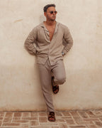 Old Money Dolce Vita Shirt - Khaki