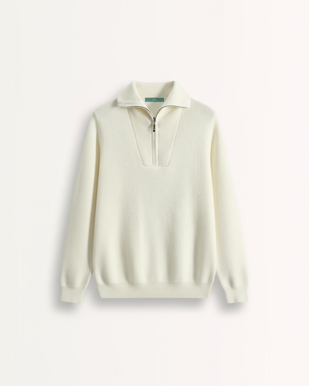 Cashmere Sweater Zipper Thickened
