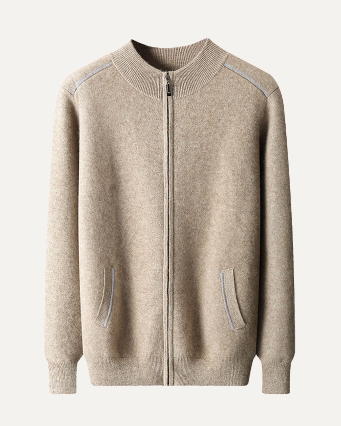 Cashmere Jacket Zip