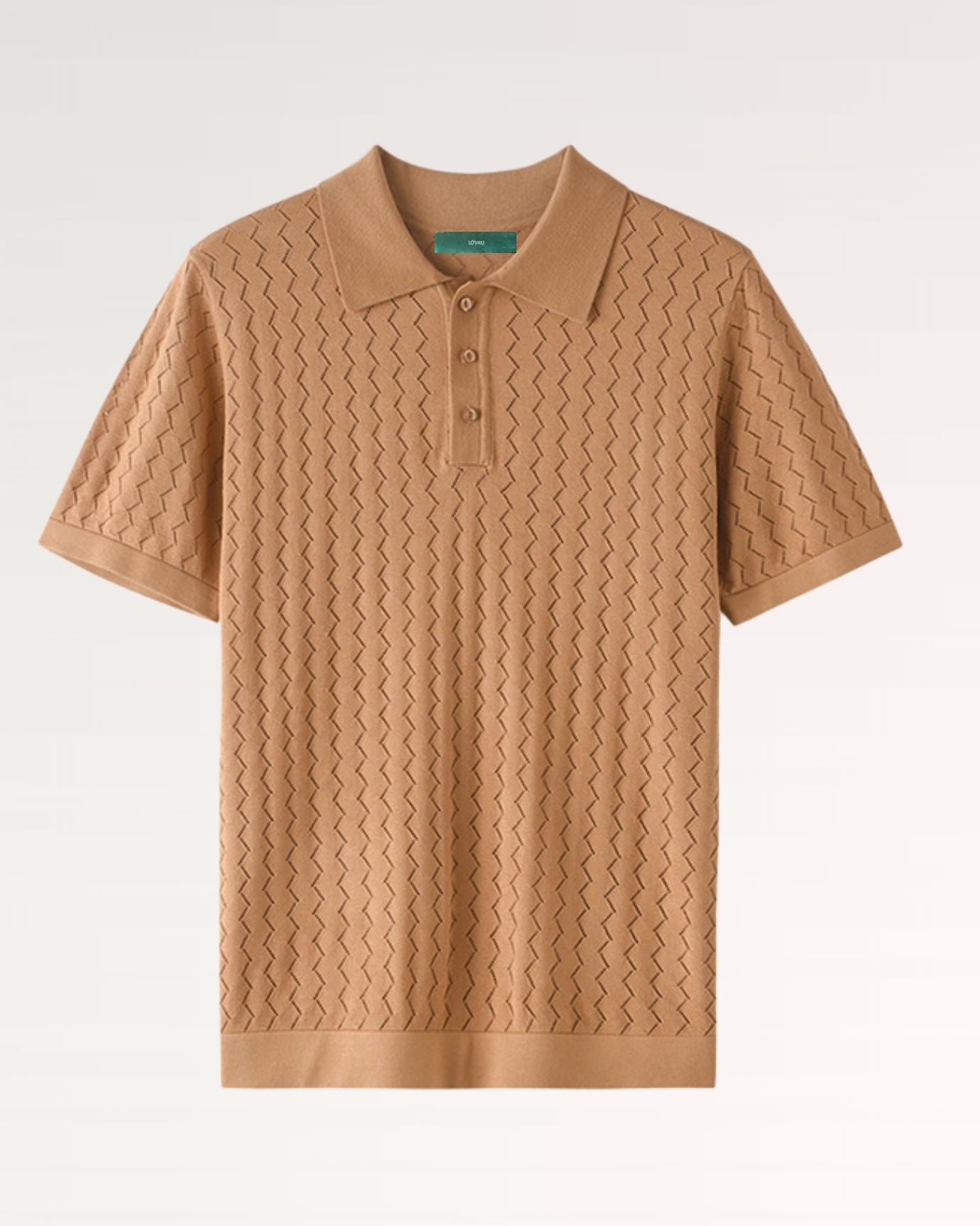 Mulberry Silk Cashmere Knitted Polo