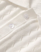 Mulberry Silk Cashmere Knitted Polo