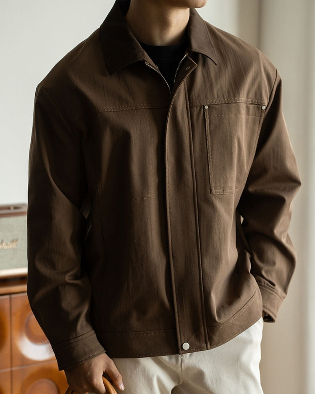 Contrast Jacket
