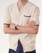 Cuban Collar Shirt Light Cotton Breathable