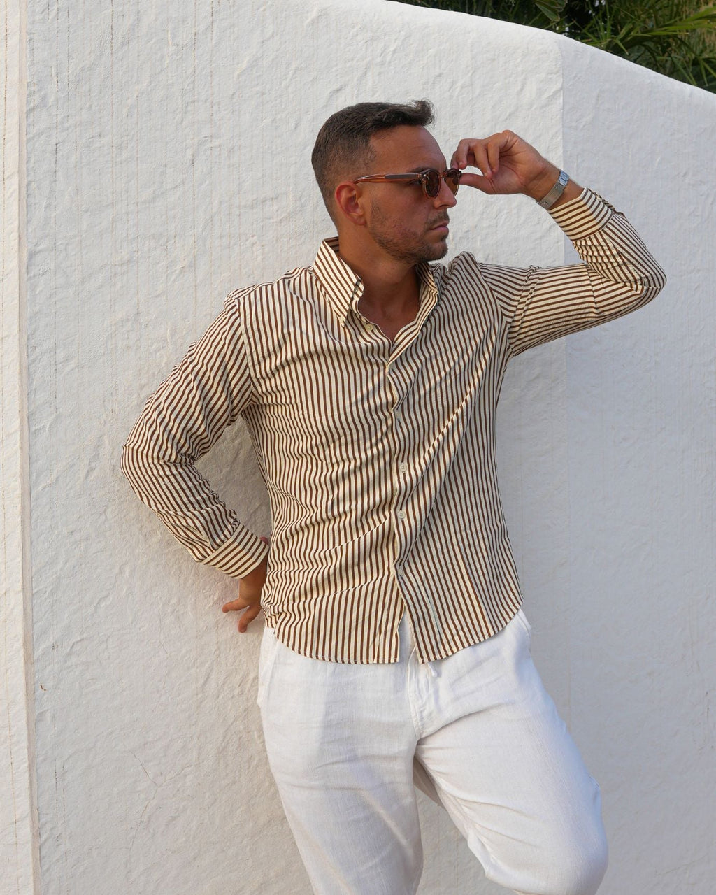 Old Money Shirt Brown