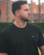 Old Money Cotton T-shirt Black