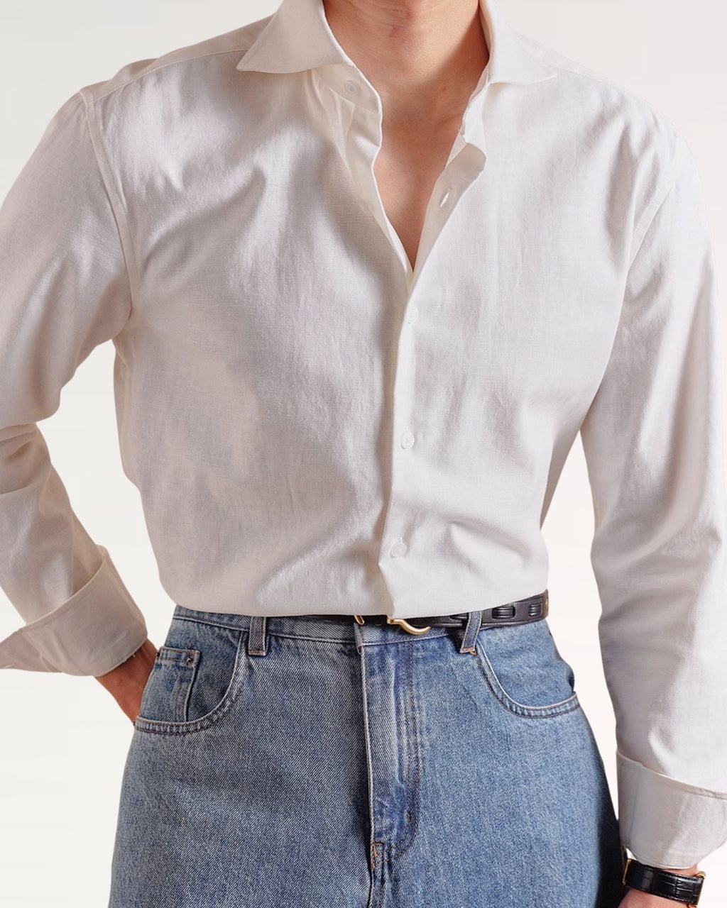 Italian Cotton Linen Shirt