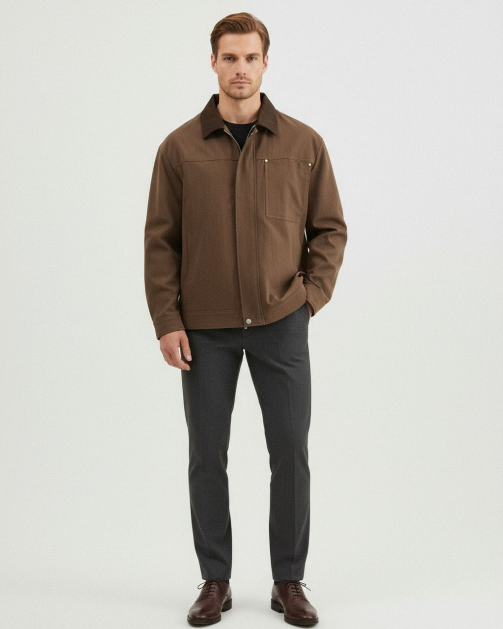 Contrast Jacket