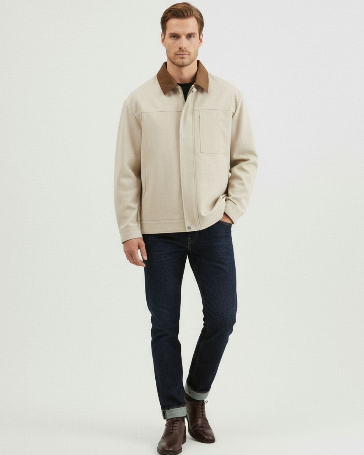 Contrast Jacket