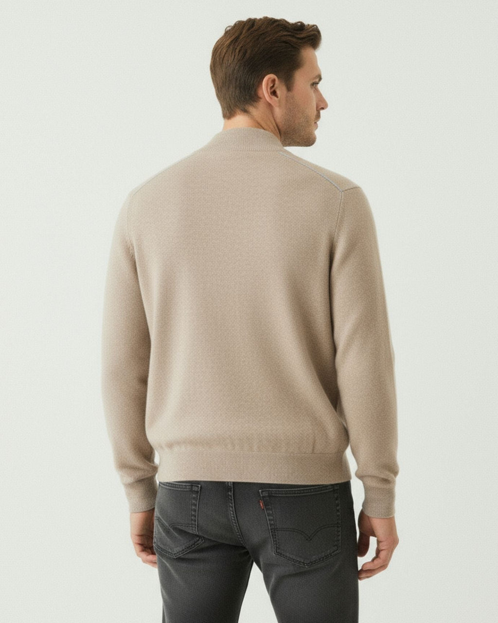 Cashmere Jacket Zip