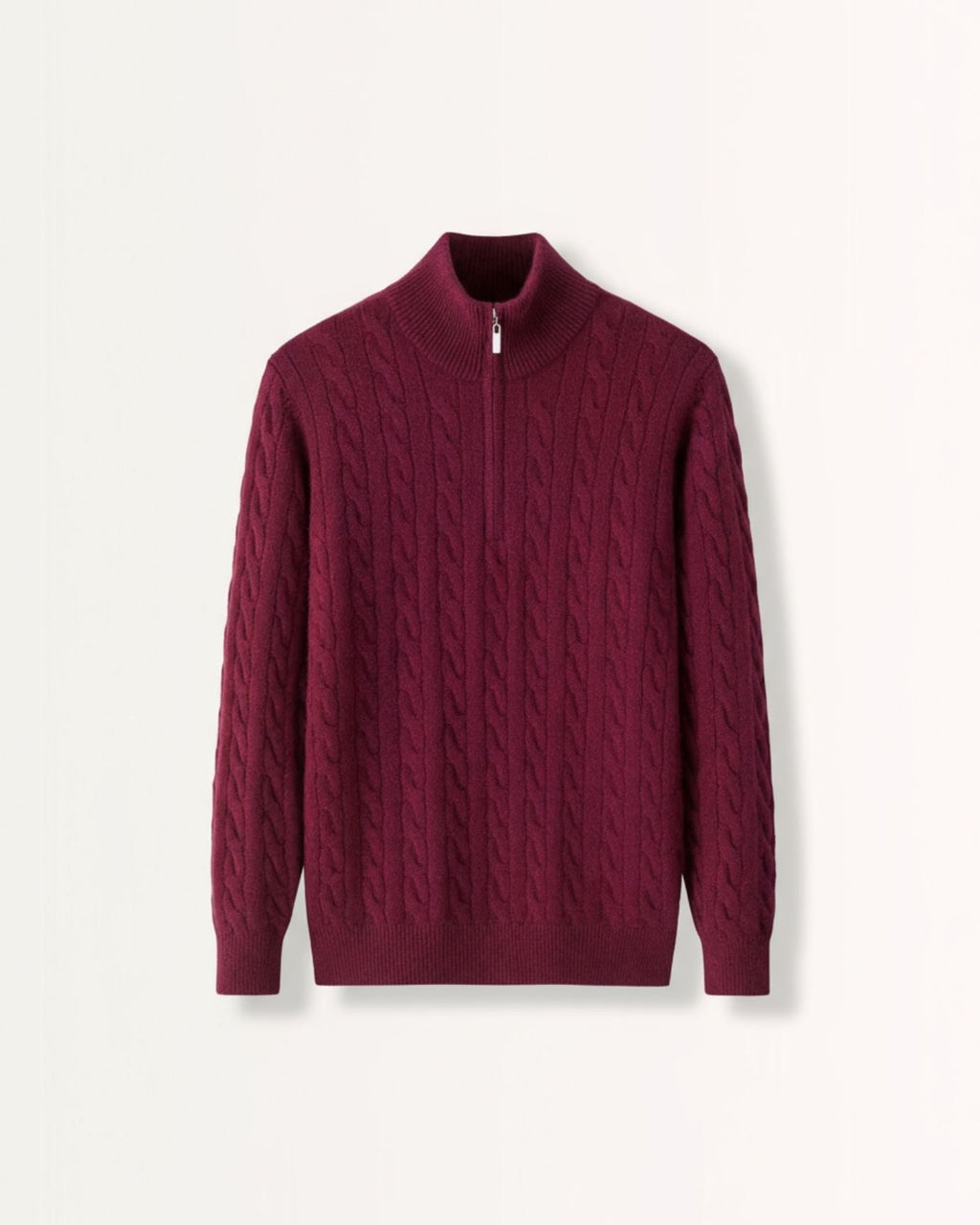 Portofino Sweater 100% Cashmere Zipper
