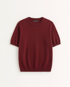 Wool T-Shirt Short Sleeve Cashmere Base Layer