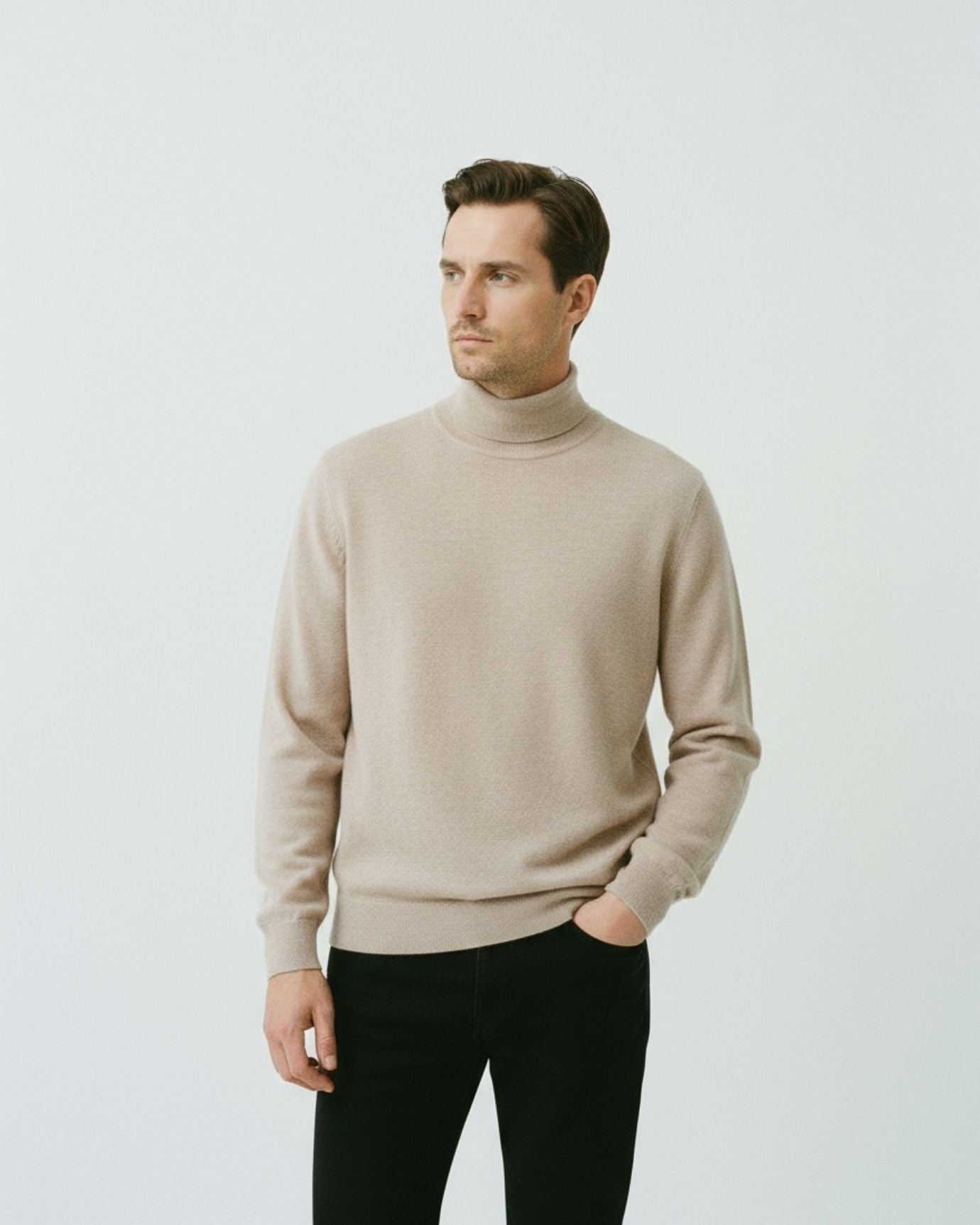 Cashmere Turtleneck Sweater