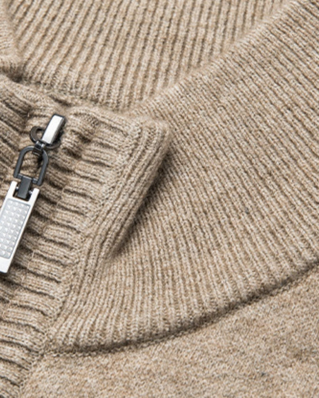 Wool Vest Zipper