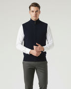 Wool Vest Zipper