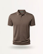 Mulberry Silk Knitted short-sleeved Polo