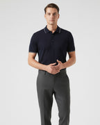 Mulberry Silk Knitted short-sleeved Polo