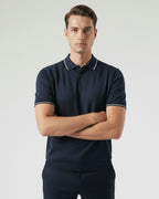 Mulberry Silk Knitted short-sleeved Polo