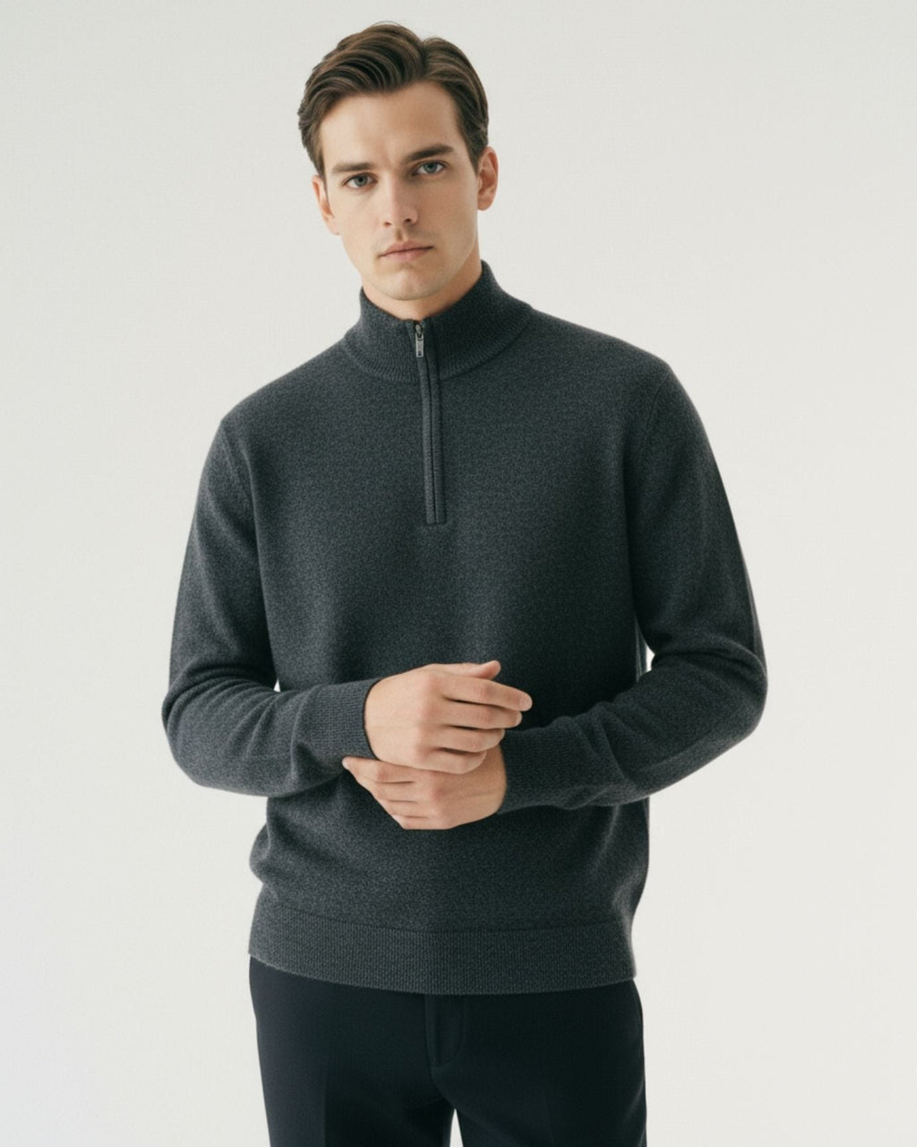Berlin Cashmere Sweater Zip