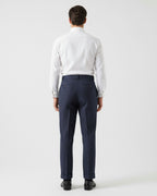 Italian Trousers Old Money Style Worsted Wool
