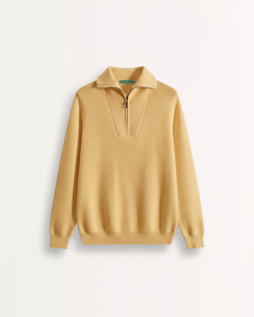Cashmere Sweater Zipper Thickened