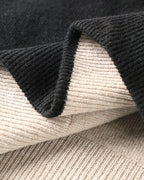 Wool & cashmere Vest Doble-Sided Zipper