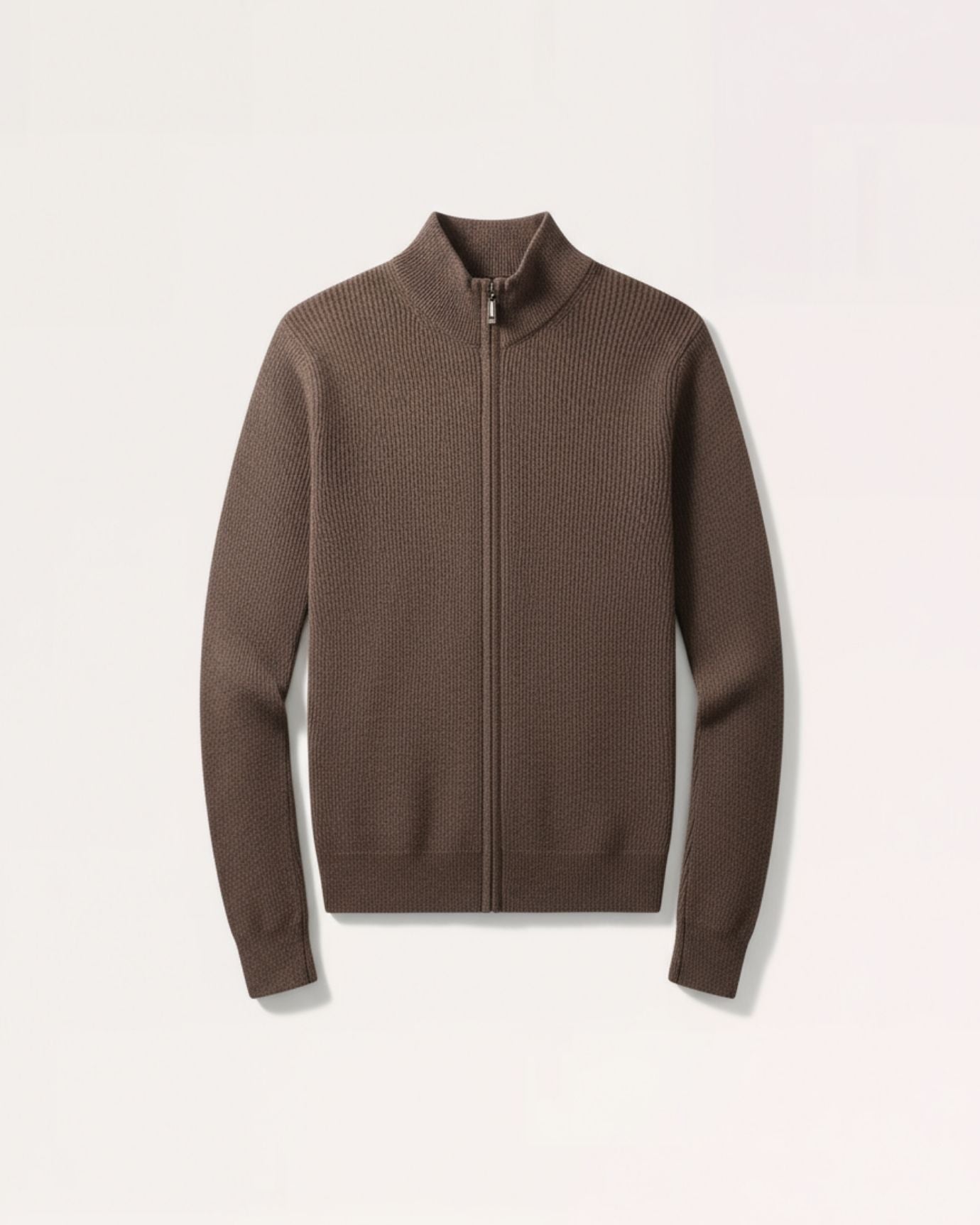 Business Wool Cardigan Zipper