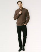Business Wool Cardigan Zipper