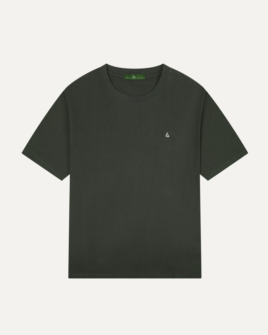 Old Money Cotton T-shirt Dark Green