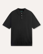 Mulberry Silk Cashmere Polo short-sleeved