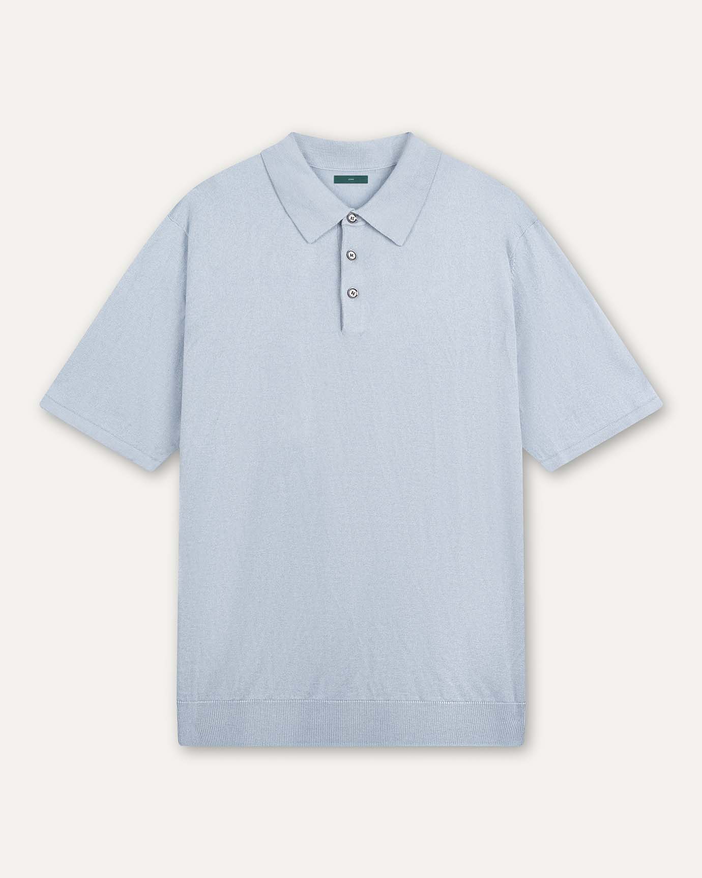 Mulberry Silk Cashmere Polo short-sleeved