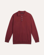 Fine Cashmere Polo Long Sleeve