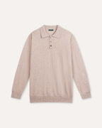Fine Cashmere Polo Long Sleeve