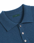 Fine Cashmere Polo Long Sleeve