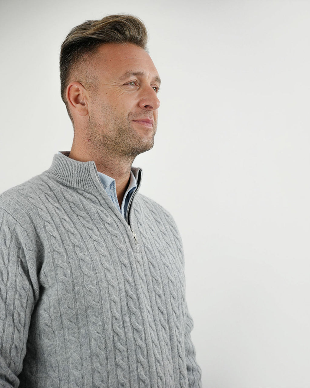 Old Money Sweater Zip