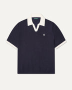 Old Money Polo Shirt Navy Blue