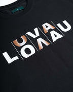 Slot Abstract T-shirt Black