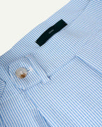 Italian Shorts Blue Stripes
