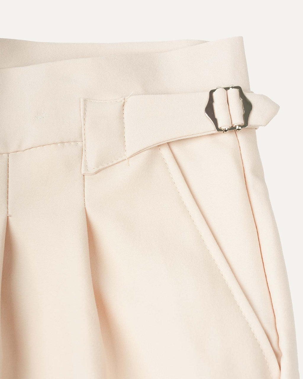 Fine Cotton Trousers Apricot