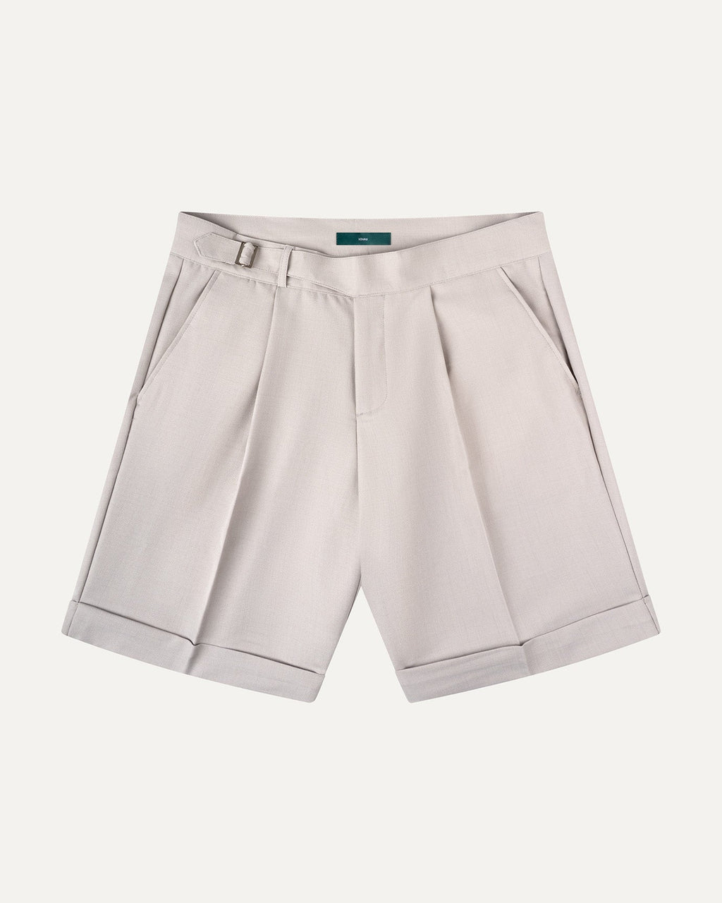Florence Summer Shorts Gray Beige