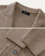 Classy Wool & Cashmere Knitted Cardigan