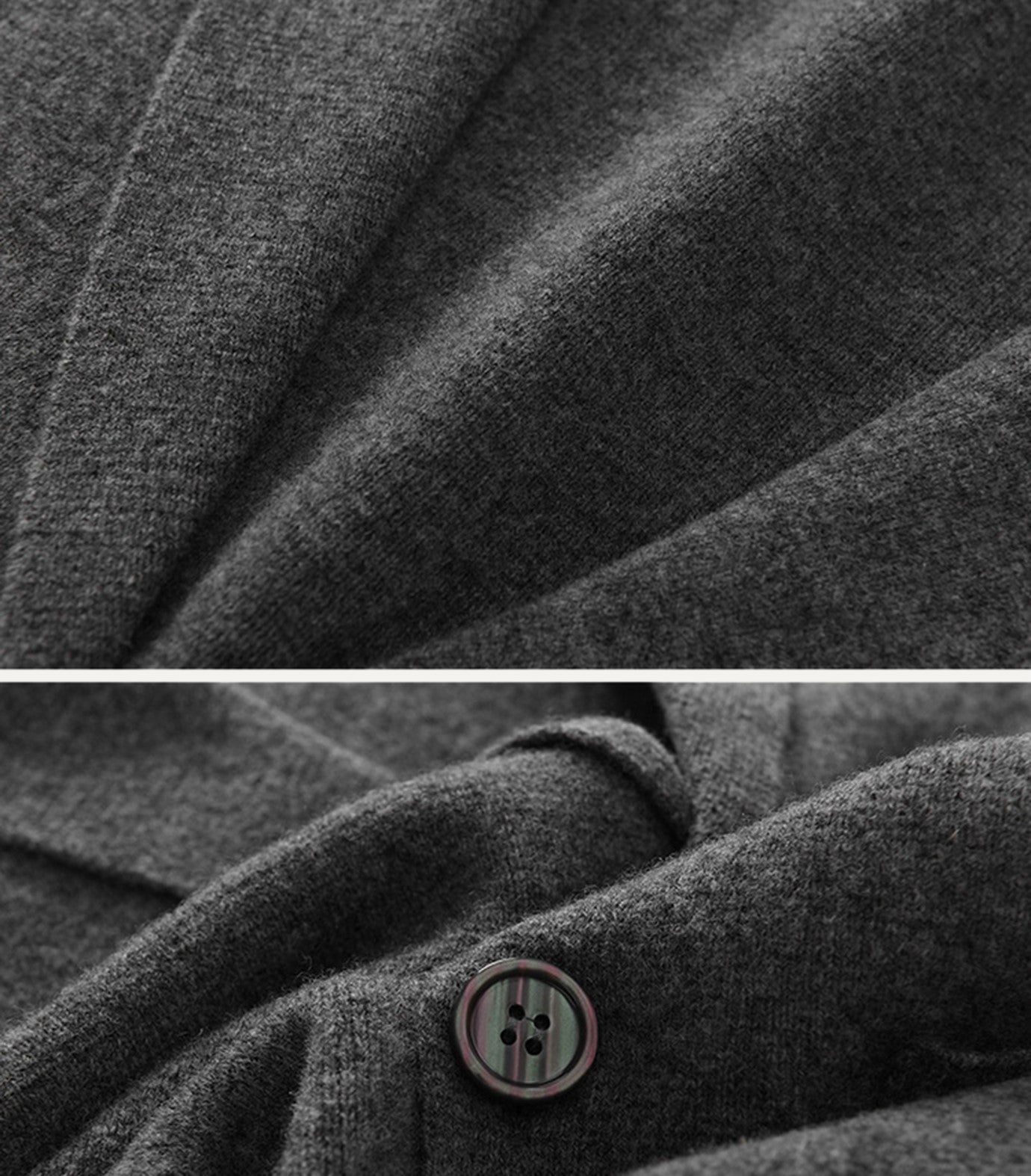 Classy Wool & Cashmere Knitted Cardigan